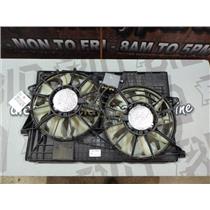 2014 2015 JEEP CHEROKEE SPORT 4WD 3.2L OEM COOLING FANS RADIATOR COVER SHROUD