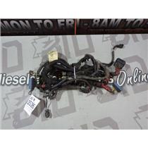 1999 2000 FORD F350 LARIAT 7.3 DIESEL ZF6 4X4 ENGINE WIRING HARNESS *LAYS OVER*