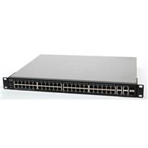 Cisco SF300-48PP-K9-NA 48x 10/100 PoE+ 2x Gig SFP Combo 2x SFP Ethernet Switch