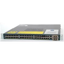 Cisco WS-C4948-10GE-E Catalyst 4948 48x 10/100/1000 Ethernet Switch Dual AC