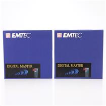 2 EMTEC Digital Master 931 HR 1/2" x 10,000' Reel-To-Reel Recording Tape #47236