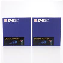 2 EMTEC Digital Master 931 HR 1/2" x 10,000' Reel-To-Reel Recording Tape #47237