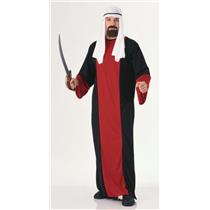 Adult Ali Baba Arab Thobe with Scarf Costume