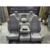 2003 - 2007 FORD F350 F250 LARIAT CREWCAB HEATED POWER LEATHER SEATS (TAN) OEM