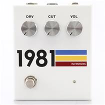 1981 Inventions DRV No3 Overdrive Distortion Guitar Effects Pedal #48029