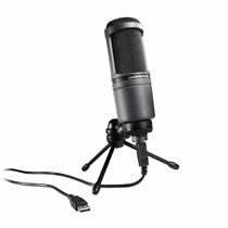 Audio Technica AT2020 USB Condenser Microphone w/ USB Audio Output #48097