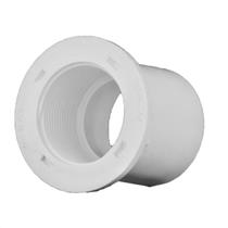 2106032 PVC HUB ADAPTER 1 1/2” FLANGED PVC Includes 5 Pieces