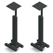 Sound Anchors Compact ADJ Adjustable 10"x10" Monitor Stands #48154