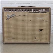 1991 Fender Vibroverb 6G16 Brownface Tube Amp Owned by Robbie Robertson #48177