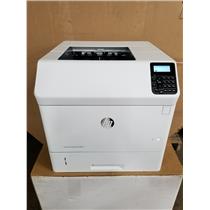 HP LASERJET ENTERPRISE M604N PRINTER EXPERTLY SERVICED WITH A NEARLY FULL TONER