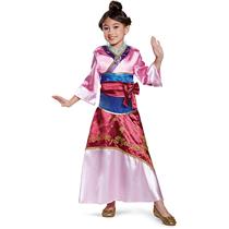 Mulan Disney Princess Deluxe Toddler Costume 3T-4T