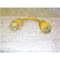 Boaters’ Resale Shop of TX 2301 2544.01 MARINCO 117A  PIGTAIL ADAPTER 30AM-50AF