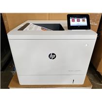 HP LaserJet Enterprise M555dn Color Laser Printer Only 27 Printouts Full Toners