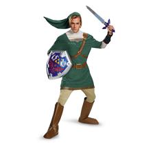 Zelda: Link Prestige Jumpsuit Deluxe Adult Costume XX-Large 50-52