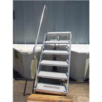 Boaters’ Resale Shop of TX 2304 2172.02 MARQUIPT 6 STEP SEA STAIRS & HANDRAIL