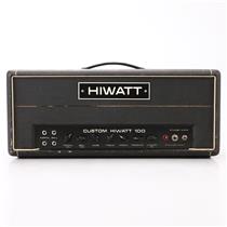 1973 HiWatt Custom 100 DR103 Tube Guitar Amplifier Amp Head Mullard #50013