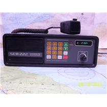 Boaters’ Resale Shop of TX 2308 5551.35 SEA 222 RADIOTELEPHONE BASE & MIC ONLY