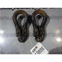 2005 - 2006 FORD F250 F350 XLT 6.0 DIESEL AUTO 4X4 OEM FRONT TOW RECOVERY HOOKS