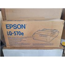 NEW EPSON LQ-570E IMPACT PRINTER NEW UNUSED IN MANUFACURER'S BOX