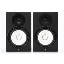 Yamaha HS8 8" Active Powered Studio Monitor Speakers w/ XLR Cables #51313