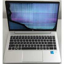 HP ProBook 440 G8 i3-1115G4 3.00GHz 4GB RAM 14in FHD CRACKED SCREEN FOR PARTS !!