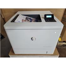 HP COLOR LASERJET M553DN COLOR PRINTER EXPERTLY SERVICED NEARLY HP FULL TONERS