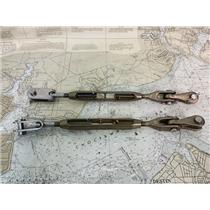 Boaters' Resale Shop of TX 2302 1557.71 MERRIMAN 3/8" JAW-JAW TURNBUCKLES (PAIR)