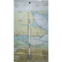 Boaters' Resale Shop of TX 2401 0441.02 COMROD AV-10 MARINE UHF 3' ANTENNA ONLY