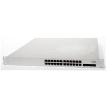 Cisco Meraki MS320-24P 24x 10/100/1000 4x 10Gb SFP+ Cloud Managed Switch