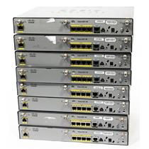 Lot of 8 Cisco881W-GN-A-K9 881W 4x 10/100 802.11n Wireless Security Router