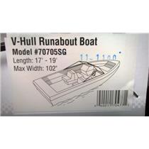 Boaters' Resale Shop of TX 2402 5121.05 V-HULL RUNABOUT BOAT COVER 70705SG