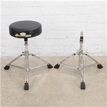 Pearl Roadster D1000SP Drum Throne w/ Spare Throne Base #53253