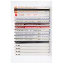 Lot of Best Service & Roland CD-ROM Orchestral Sample & Loop Libraries #53202