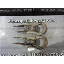2008 2009 DODGE 5500 6.7 DIESEL G56 4X4 CAB/CHASSIS FRONT FRAME MOUNT TOW HOOKS