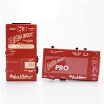2 Hughes & Kettner Red Box Pro & Classic Speaker Sim DI Boxes #53484