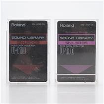 Roland Sound Library SN-U110-03 & SN-U110-05 Sound Cards for U-110 #53526