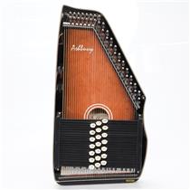 Ashbury GR-6304 21-Bar Deluxe Chord Auto Harp w/ AU-60C Ukulele #53558