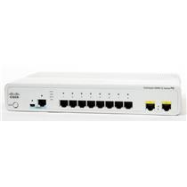 Cisco WS-C2960CPD-8TT-L Catalyst 2960-C 8x 10/100 2x 1G PoE+ Ethernet Switch