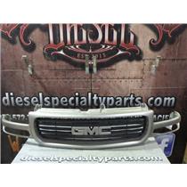 2002 2003 GMC 2500 3500 6.6 LB7 DIESEL AUTO 4X4 OEM GRILL PAINTED SILVER/PEWTER
