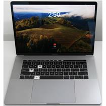 Apple MacBook Pro 15-inch 2018 i7-8750H 2.2GHz 16GB RAM 256GB SSD Touch Bar READ