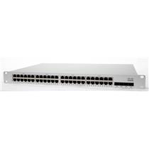 Cisco Meraki MS225-48LP 48x Gig PoE+ 4x 10Gig SFP+ Cloud Manage Stackable Switch