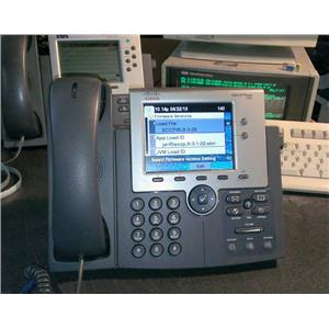 Cisco CP-7945G 7945 Unified VoIP Phone, Color LCD 5-Inch TFT Display SCCP