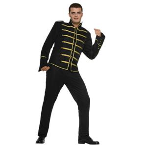 80's Pop King Michael Adult Costume Military Jacket
