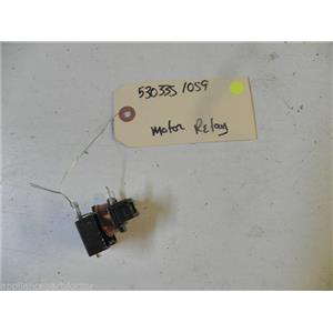 SEARS ROEBUCK KENMORE DISHWASHER 5303351059 MOTOR RELAY USED PART ASSEMBLY