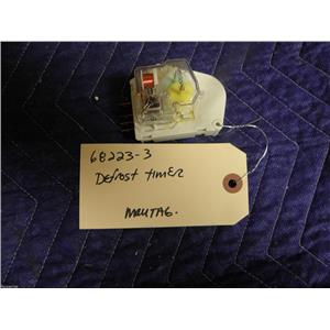 MAYTAG REFRIGERATOR 682233 DEFROST TIMER USED PART ASSEMBLY FREE SHIPPING