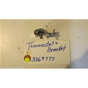 KENMORE DISHWASHER 3369777  thermostat & bracket   used part
