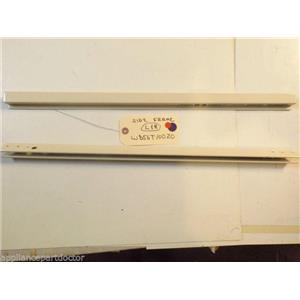 KENMORE STOVE WB56T10020 Door frame side  Left & Right  ALMOND    USED PART