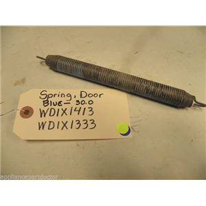 DISHWASHER WD1X1413 WD1X1333 BLUE 30.0 DOOR SPRING USED PART ASSEMBLY