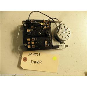 WHIRLPOOL DISHWASHER 304459 TIMER USED PART ASSEMBLY F/S