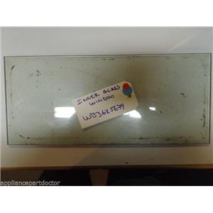 GE STOVE WB36X5679 INNER GLASS WINDOW APPROX 7" X 16"  USED